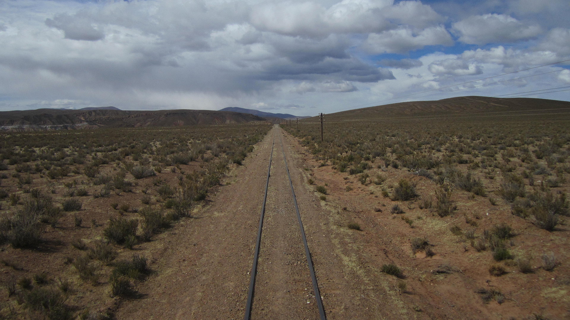 Infrastruktur von Argentinien - Foto von Schienen 
