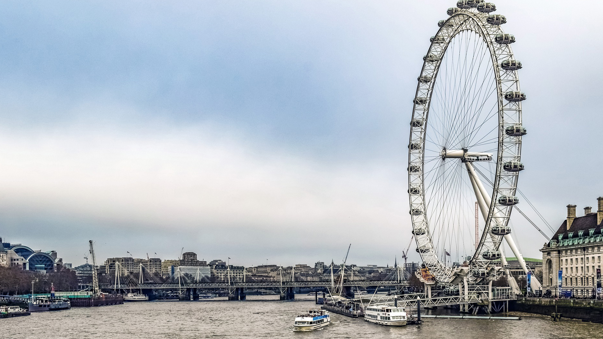 London Eye Foto - Nach England Auswandern
