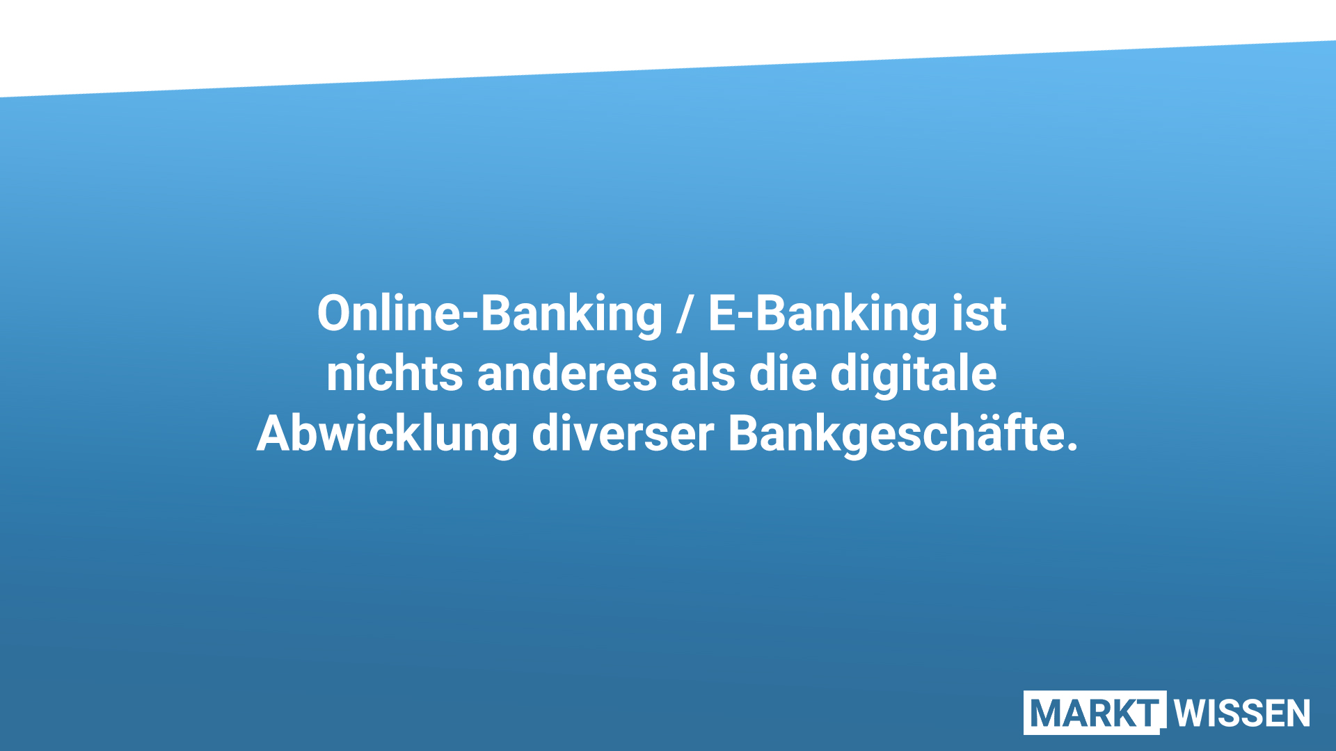 Online Banking Definition