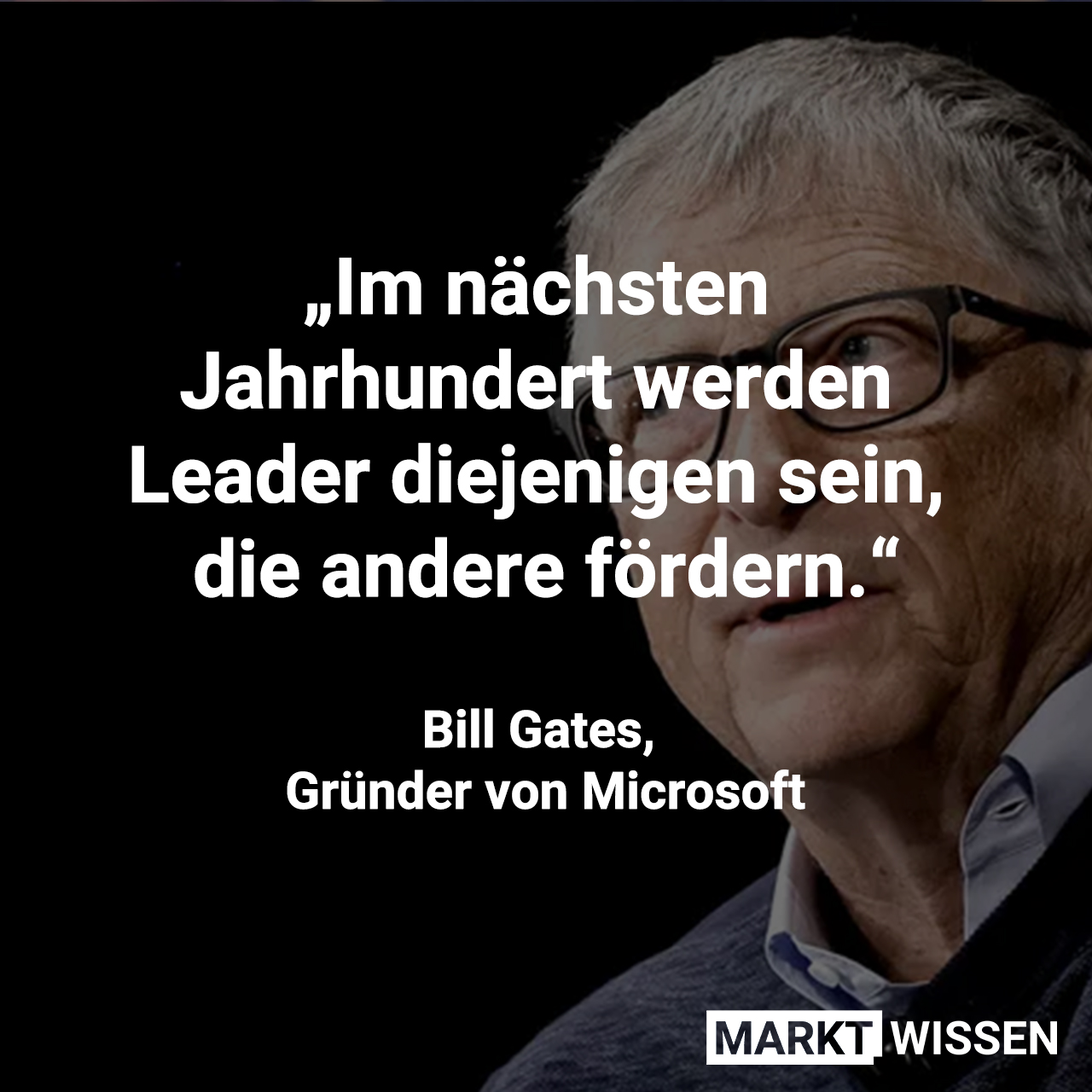 Bill Gates Leader Zitat