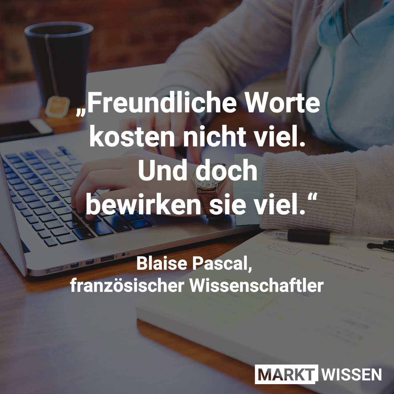 Blaise Pascal Zitat