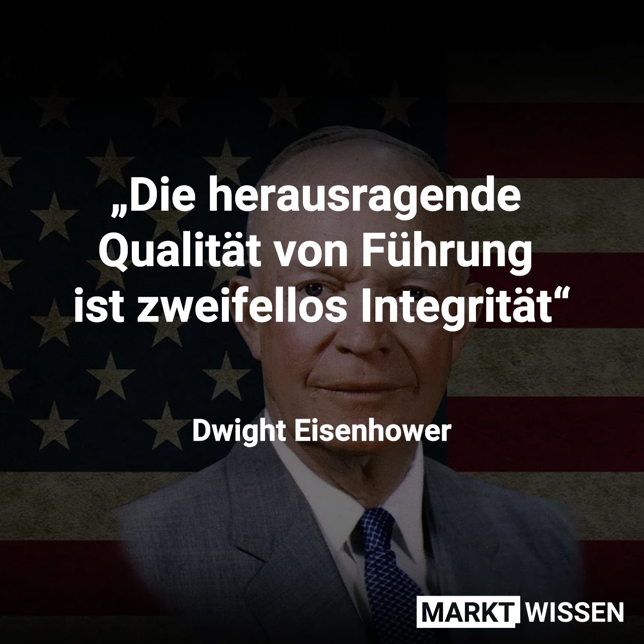 Dwight Eisenhower Führung Zitat