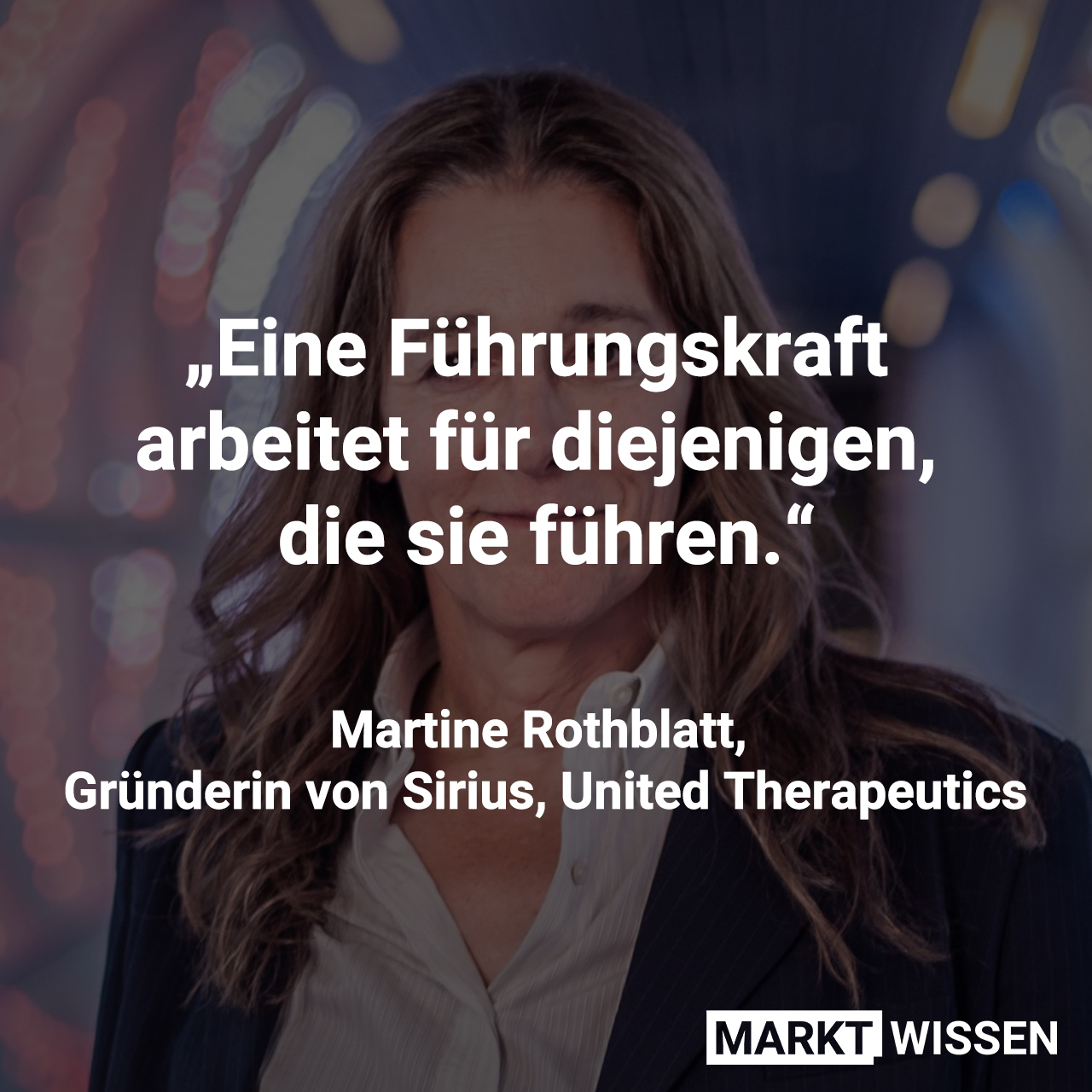 Martine Rothblatt Zitat Führung