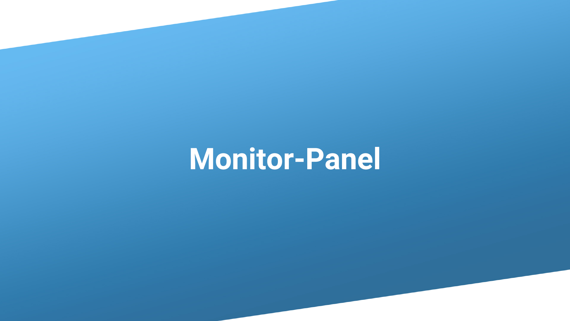 Monitor-Panel